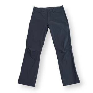 Eddie Bauer Men's Tech Pants Size 32x30 Charcoal Gray Stretch Lightweight Hiking